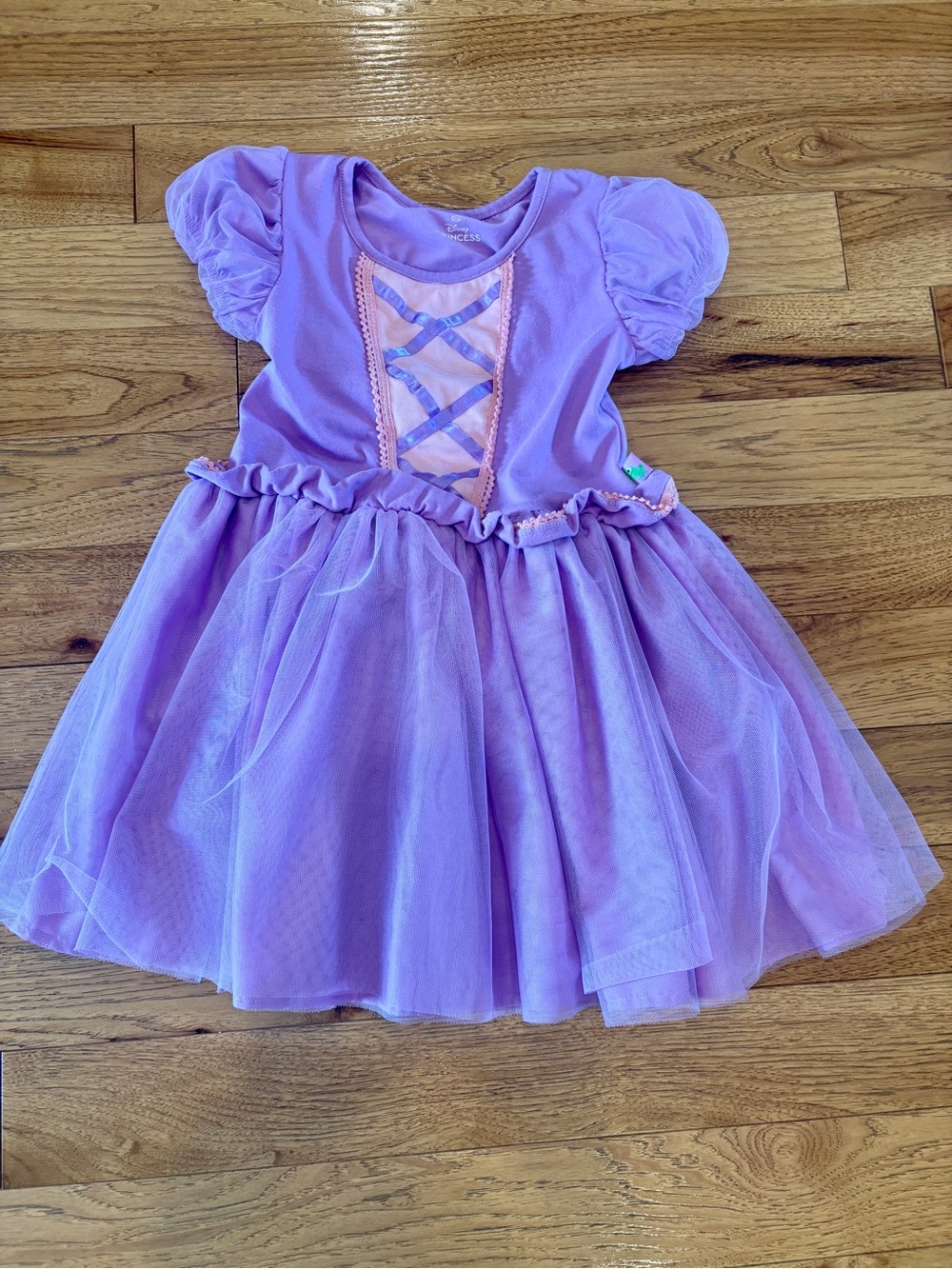 Disney Princess Rapunzel Purple Dress Costume Girls 6/6X Tangled
